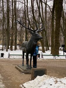 Sculpture Deer-斯摩棱斯克
