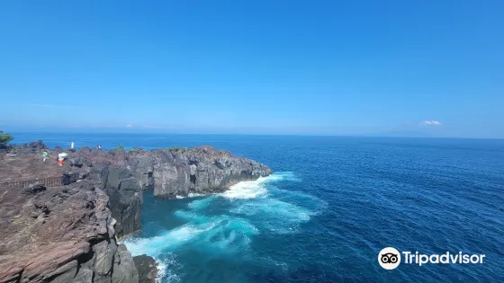 城ケ崎つり橋(門脇燈檯)