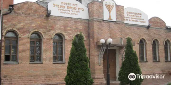 Lubavitcher Rebbe Menachem Mendel Donetsk Synangogue