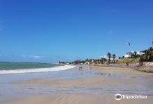 Praia de Barra de Tabatinga景点图片