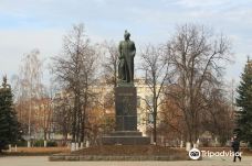 Monument to Dzerzhinskiy-捷尔任斯克