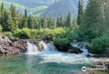 Red Rock Falls, Glacier National Park景点图片