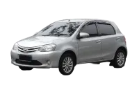 Toyota Etios hatchback of soortgelijk
