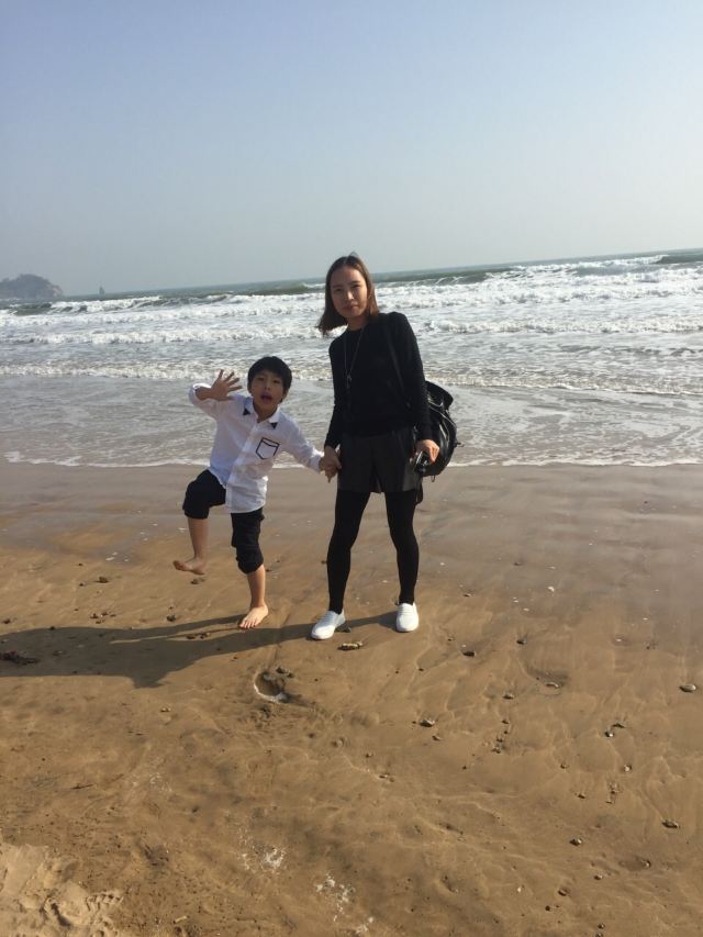 석노인 해수욕장