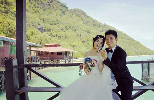 马来西亚婚纱_马来西亚婚纱照图片(3)
