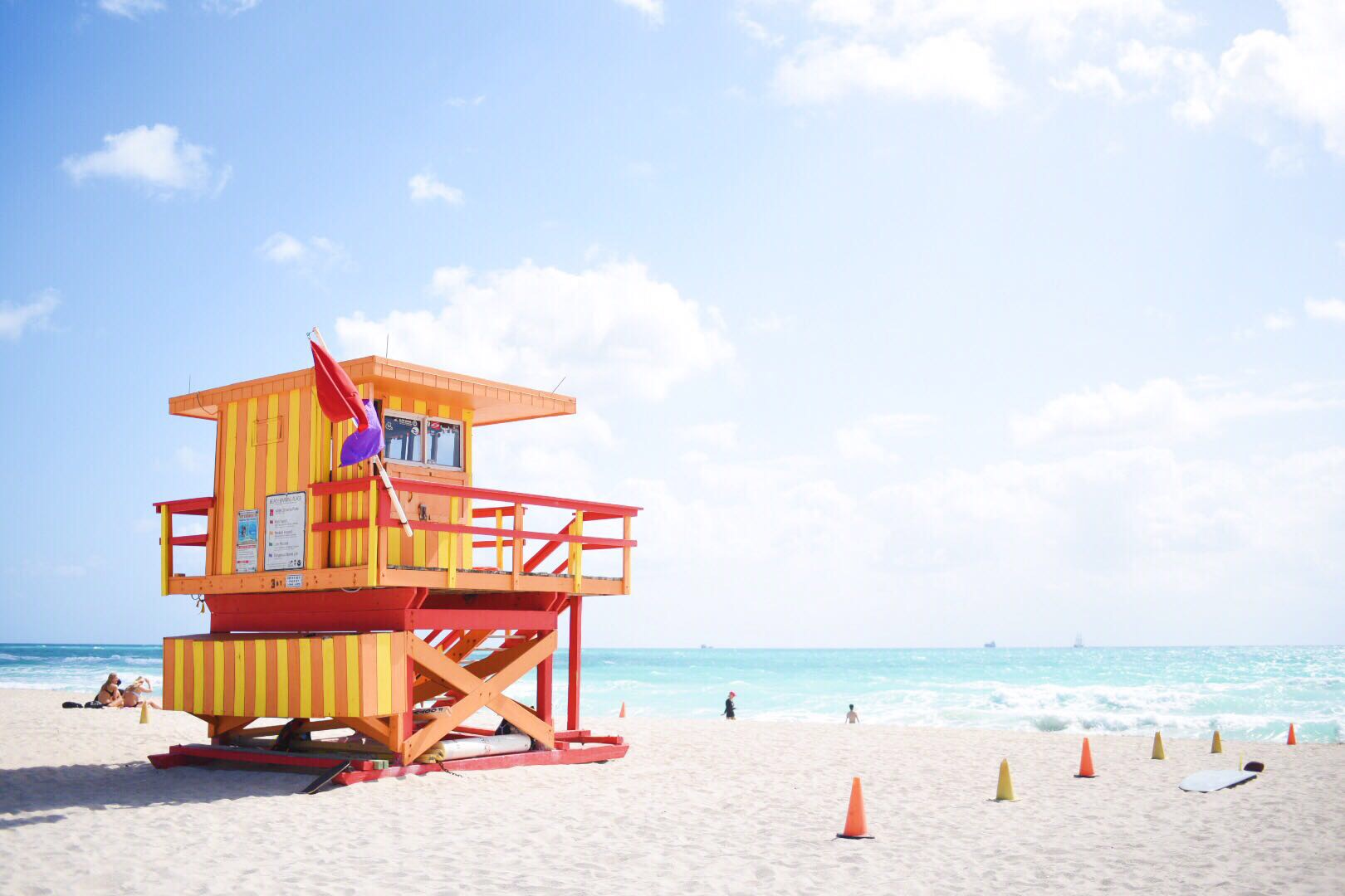 迈阿密南沙滩：收集世上所有阳光与风情的白沙滩