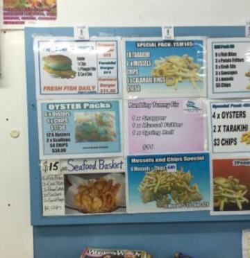 Central Seafoods Fish and Chips