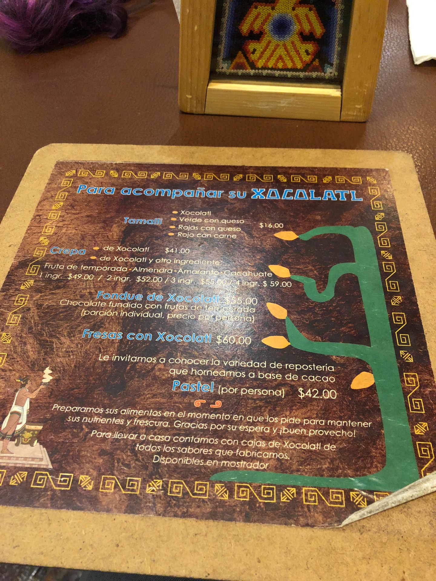 Xocolatl Mexica Encino