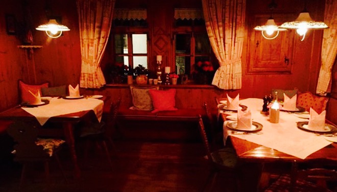 Die Stube im Hotel Arlberg