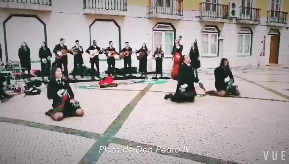 #嗨翻小长假#葡萄牙里斯本罗西奥----欧式广场舞