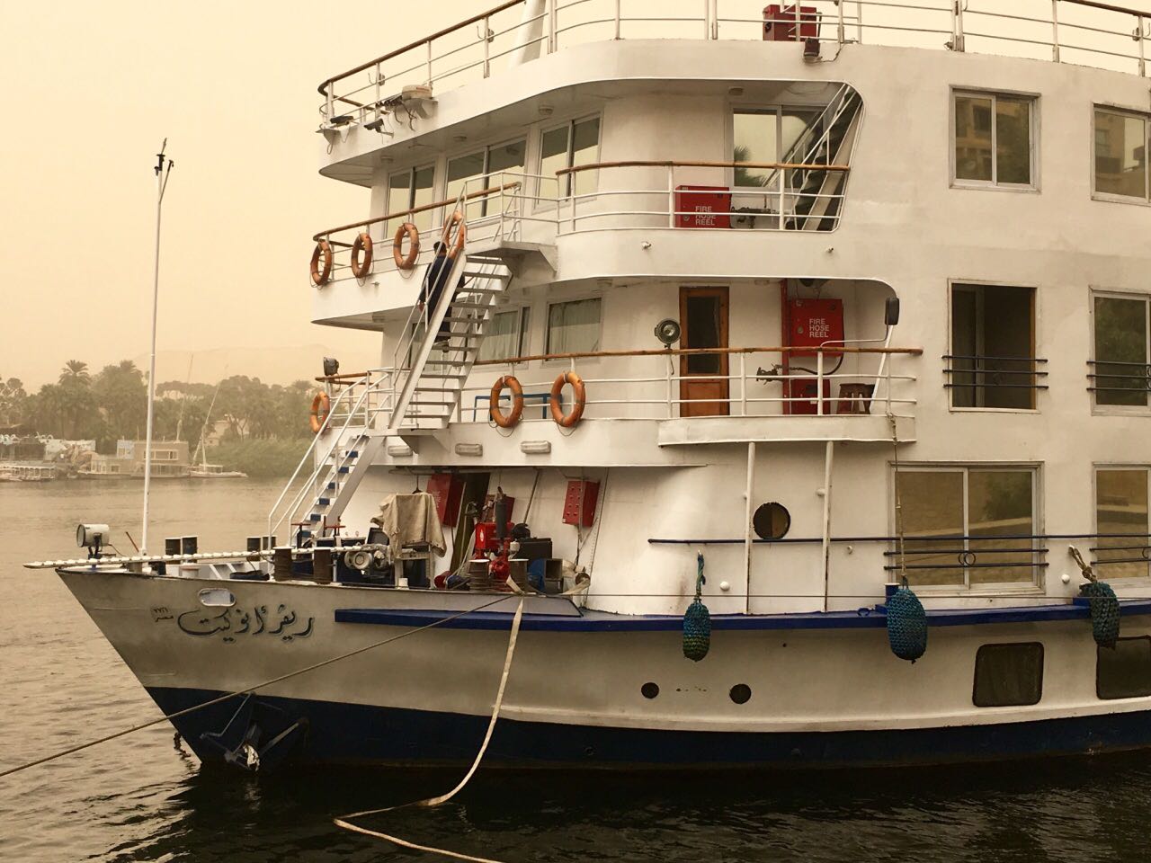 埃及，你好！—（13）乘坐“尼罗河上的惨案”的游轮