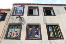 Rua de Santa Maria艺术彩绘街区-丰沙尔