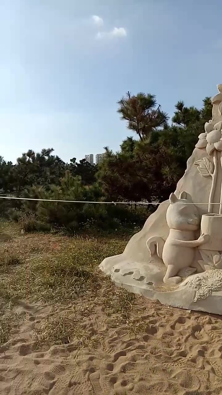 海阳十里金滩沙雕