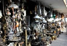 泗水路古董街跳蚤市场购物图片