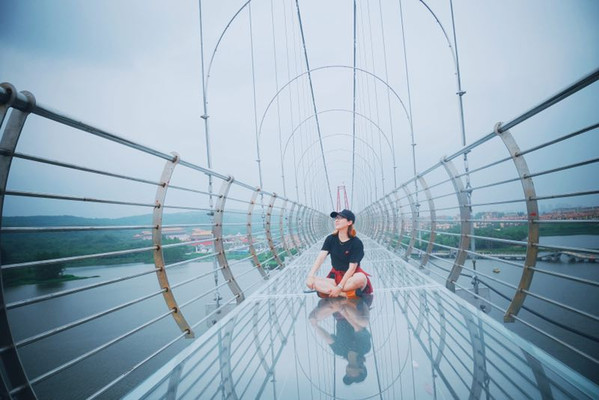 高空玻璃桥来了，  有勇气就来滁州这里打个“卡”！