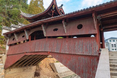 庆元游记图片] 这个小县城的廊桥无处不在，比如这座文昌桥，只有几米长