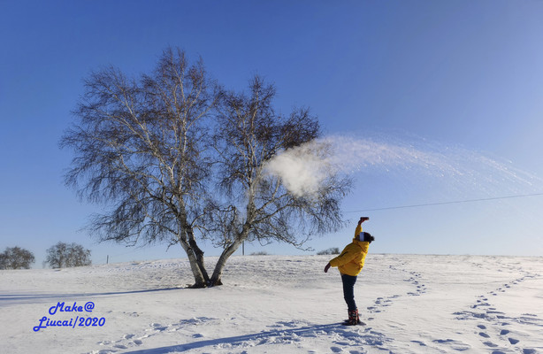 内蒙古乌兰布统冬雪游记