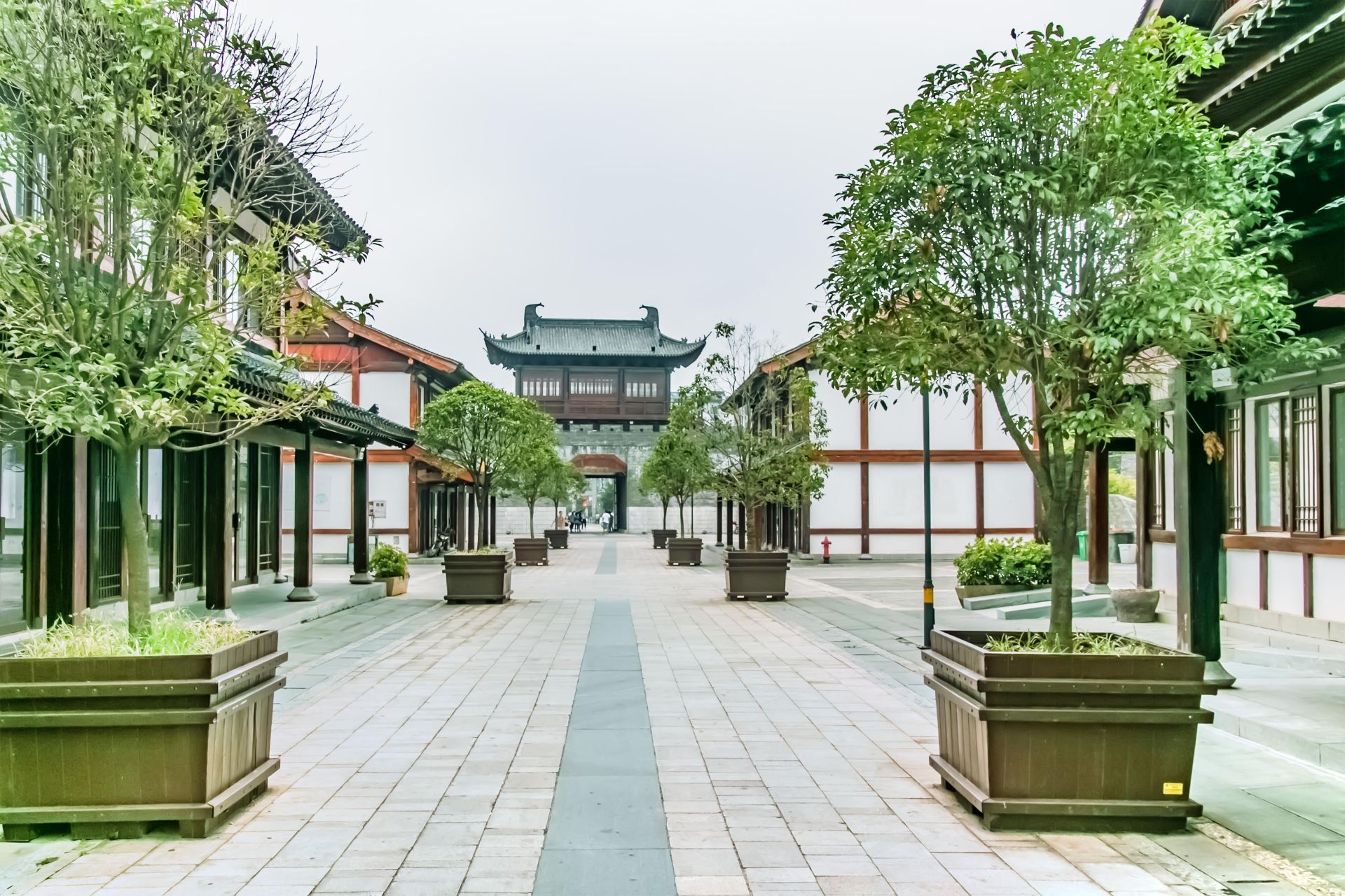 郁孤台公园景点图片