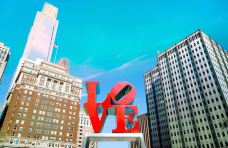 LOVE雕塑-纽约-doris圈圈