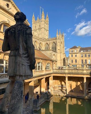 英国巴斯罗马浴场博物馆与你有场云约会