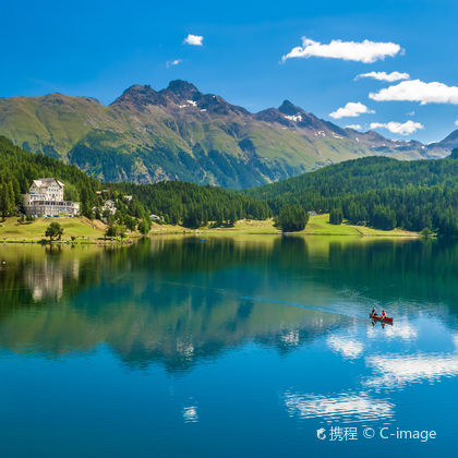 瑞士阿尔卑斯山脉+圣莫里茨湖一日游
