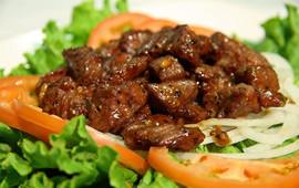 酱汁炒牛肉