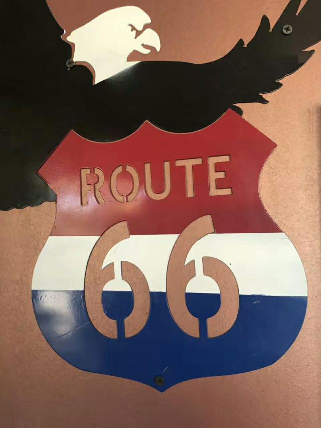 Historic Rt 66 Begin Sign