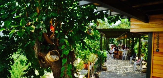 Yesil Ev Otel & Cafe餐厅图片