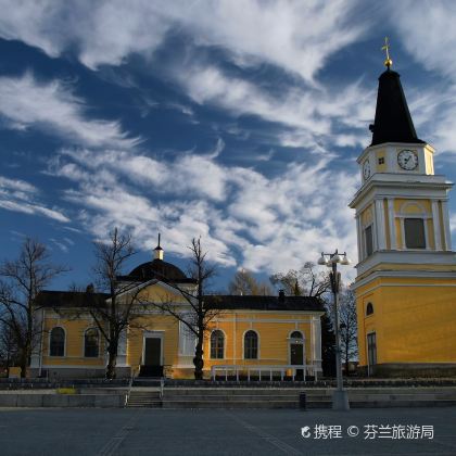 Pyynikki山顶暸望塔+坦佩雷大教堂+坦佩雷城市主图书馆