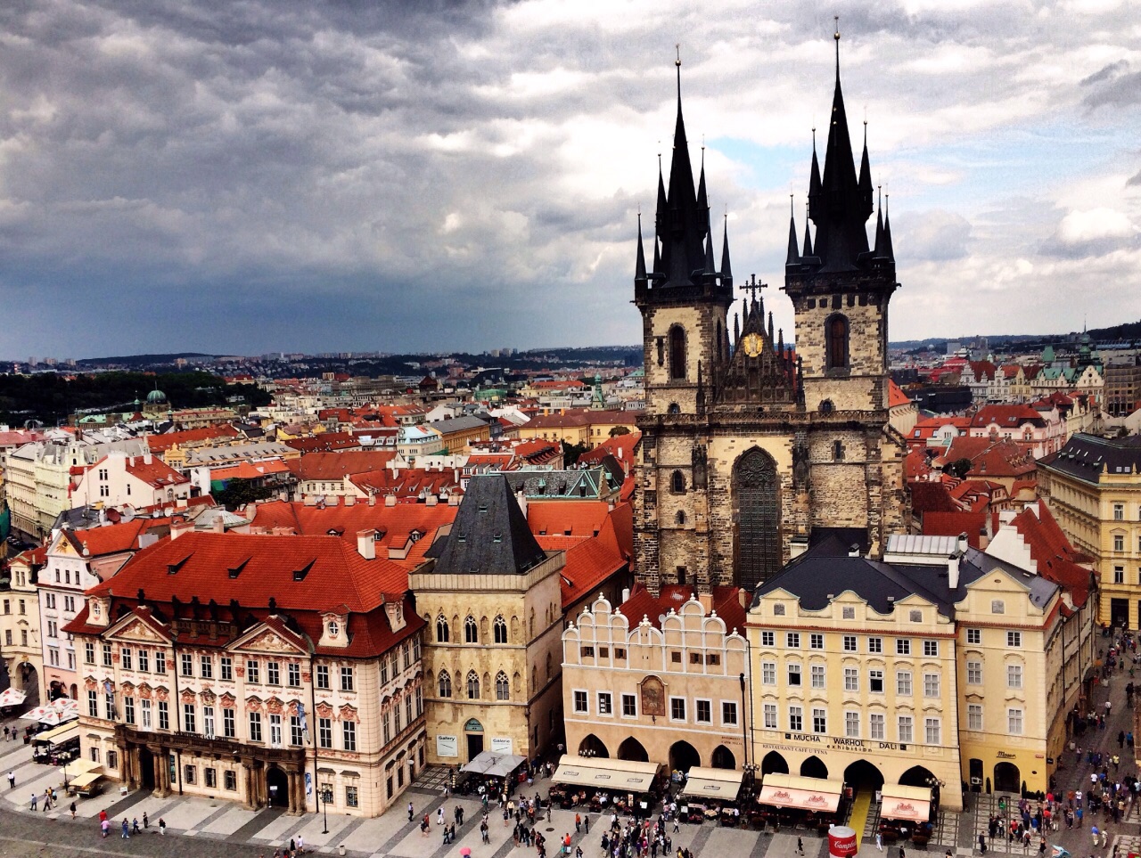 在布拉格住一次中世纪贵族的大House