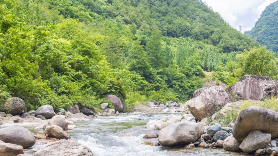 唐家河漂流