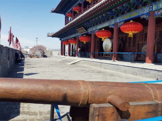阜财门城楼