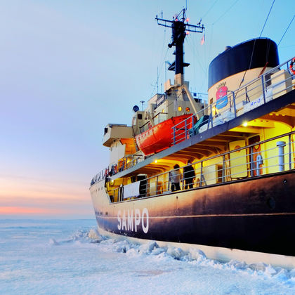 芬兰罗瓦涅米发现者号破冰船一日游
