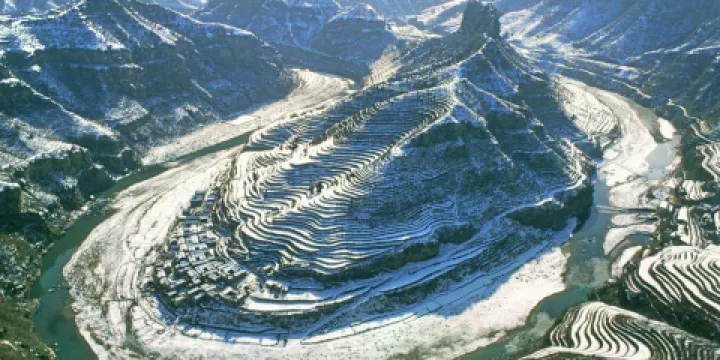 李寨鄉土嶺村晉城第一灣景區