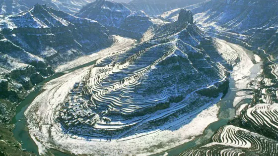 李寨鄉土嶺村晉城第一灣景區