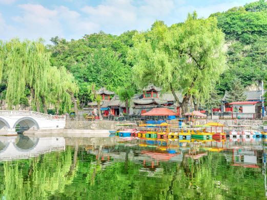 本溪湖景区国家地质公园