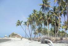 羌达海滩景点图片