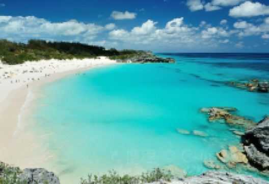 蓝湾海滩景点图片