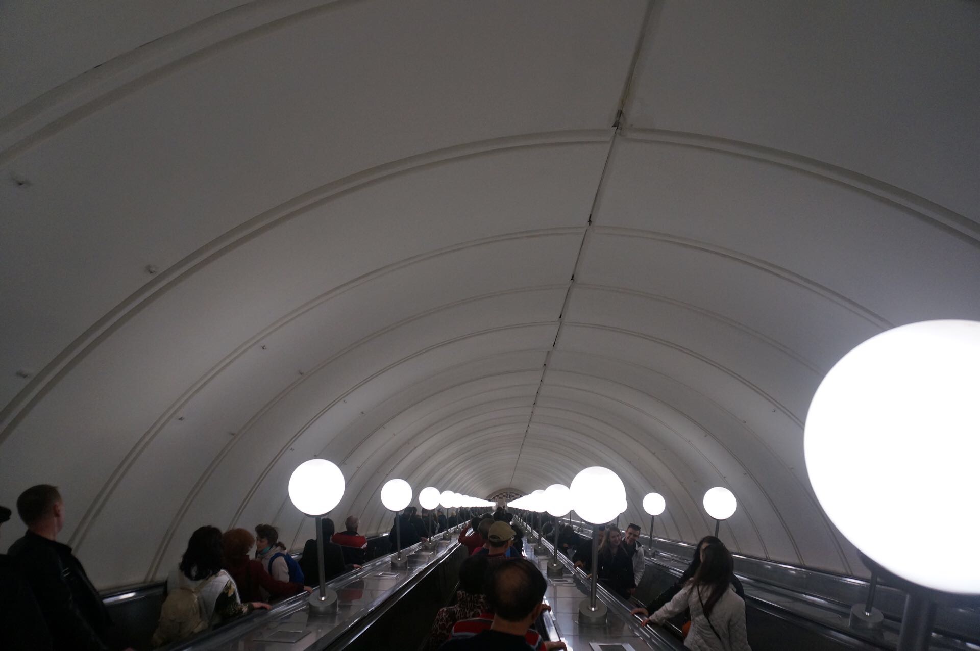 莫斯科最深的地铁