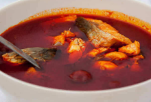 布达佩斯美食图片-鱼汤