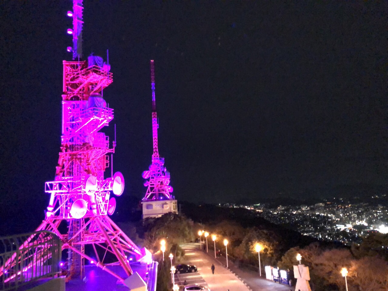 长崎美丽的夜景