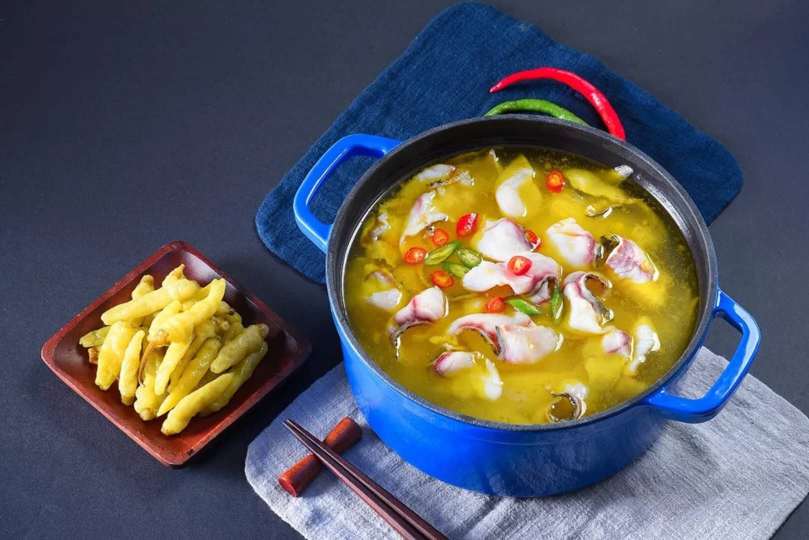 鱼留唇油爆椒麻鱼(罗廊巷直营店)