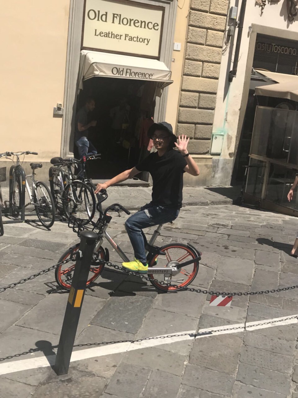 共享单车游览佛罗伦萨