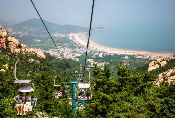 崂山仰口游览区+崂山太清游览区+青岛崂山风景区拼团一日游【包车可以直接开车进崂山景区，免乘大巴。】