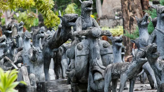 薩拉鬼窟佛雕塑公園
