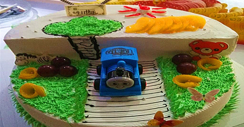 金苹果蛋糕店主题店