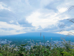 富士山游记图片] 惊险的爬河口湖天上山公园之旅