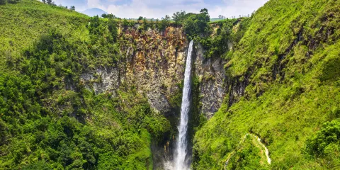 Sipiso Piso Waterfall