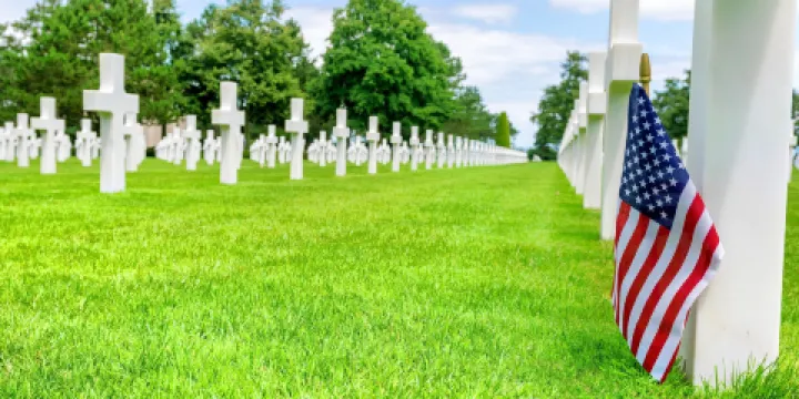 奧馬哈海灘美軍陣亡將士公墓