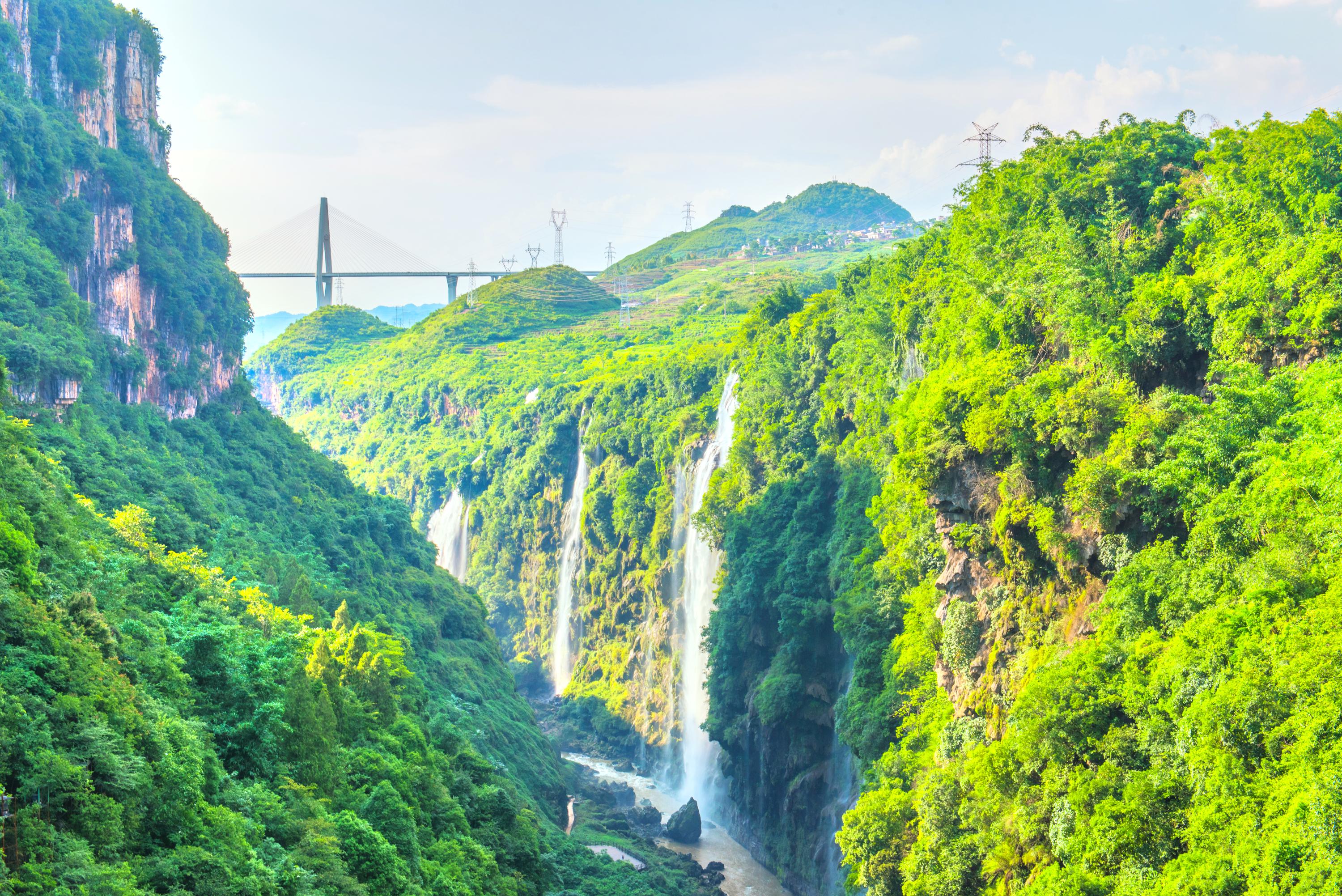 马岭河峡谷